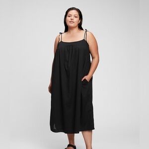 Gap Tie-Strap Cami Midi Dress